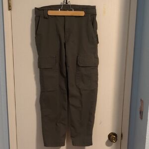 Duluth Trading Co Men Cargo Pants - Dark Olive